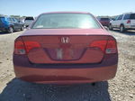 2008 Honda Civic Lx Red vin: 1HGFA16598L118320