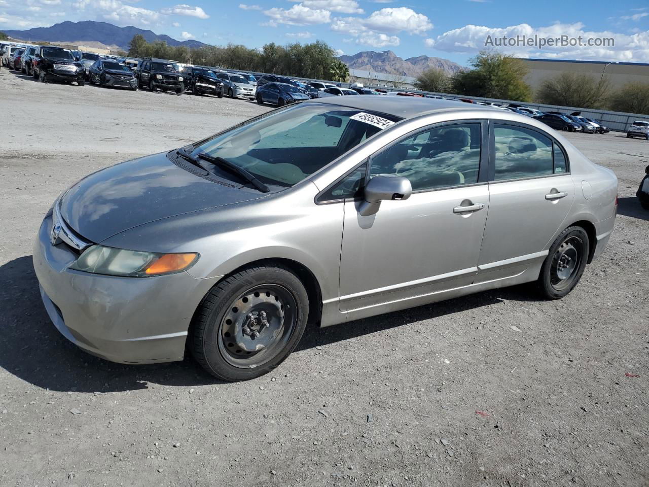 2006 Honda Civic Lx Tan vin: 1HGFA165X6L040160