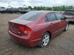 2006 Honda Civic Lx Burgundy vin: 1HGFA165X6L042359