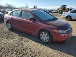 2006 Honda Civic Lx Бордовый vin: 1HGFA165X6L114614