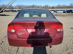 2006 Honda Civic Lx Burgundy vin: 1HGFA165X6L114614