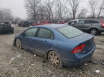 2008 Honda Civic Lx Blue vin: 1HGFA165X8L013088