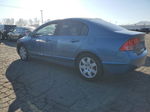 2008 Honda Civic Lx Blue vin: 1HGFA165X8L042350