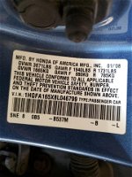 2008 Honda Civic Lx Blue vin: 1HGFA165X8L046799