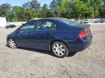 2008 Honda Civic Lx Blue vin: 1HGFA165X8L046883