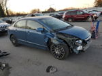 2008 Honda Civic Lx Синий vin: 1HGFA165X8L057320