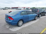 2008 Honda Civic Lx Blue vin: 1HGFA165X8L086834