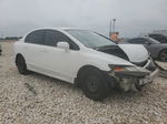 2008 Honda Civic Lx White vin: 1HGFA165X8L100103