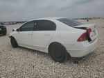 2008 Honda Civic Lx White vin: 1HGFA165X8L100103