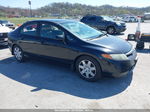 2008 Honda Civic Lx Black vin: 1HGFA165X8L106323