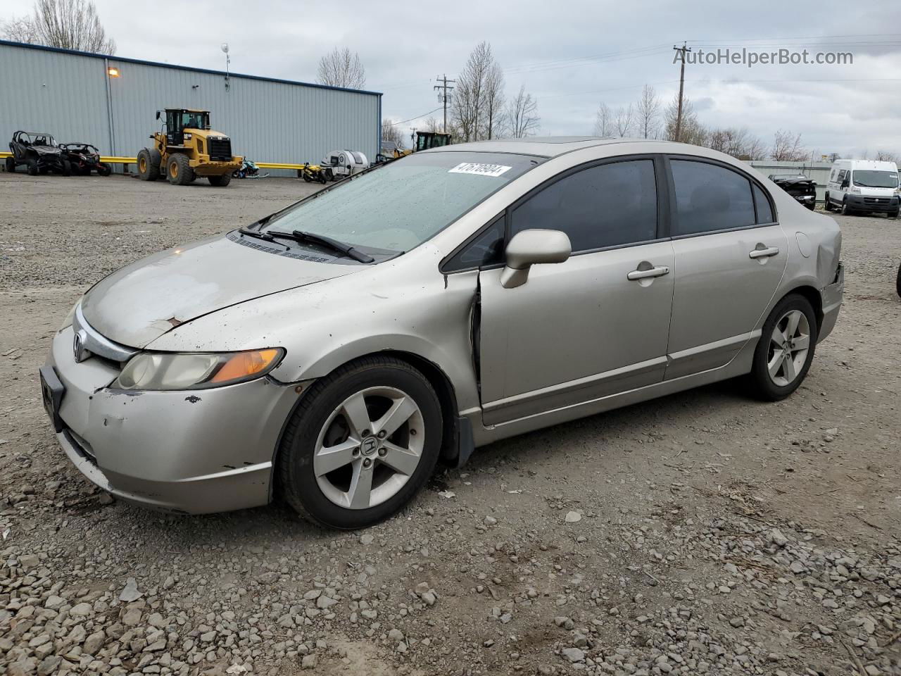 2006 Honda Civic Ex Tan vin: 1HGFA16806L015097