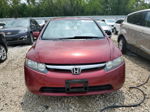 2006 Honda Civic Ex Burgundy vin: 1HGFA16806L109786