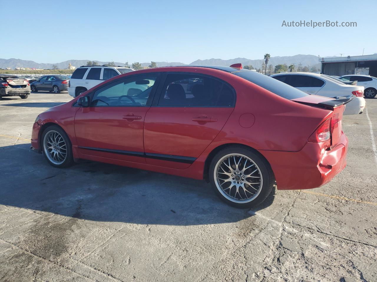 2006 Honda Civic Ex Red vin: 1HGFA16806L143937