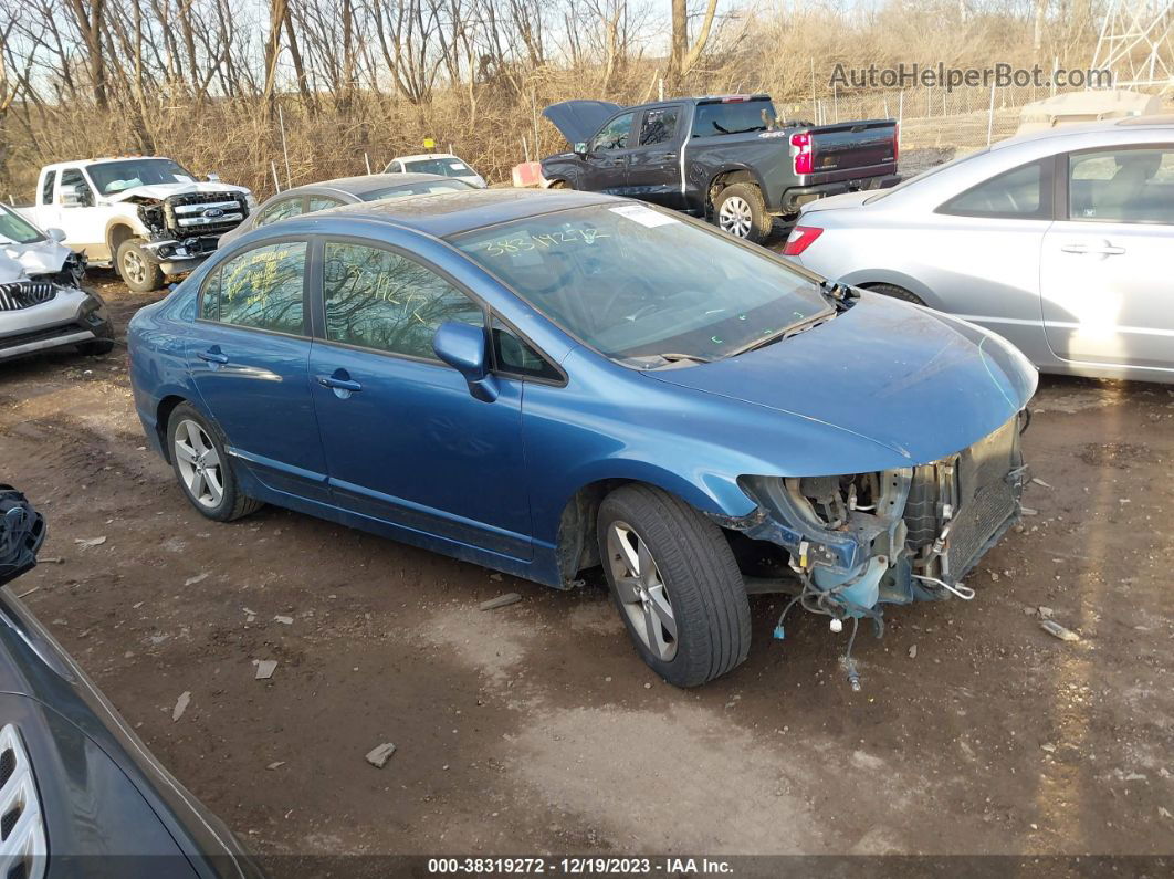 2006 Honda Civic Ex Blue vin: 1HGFA16816L070366