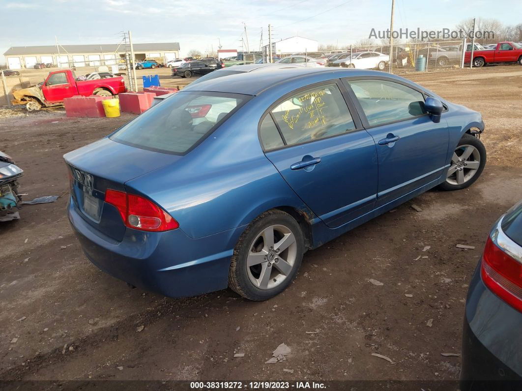 2006 Honda Civic Ex Blue vin: 1HGFA16816L070366