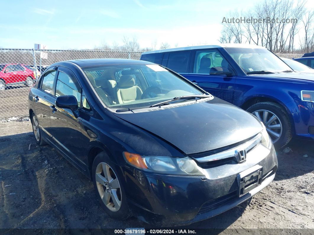 2006 Honda Civic Ex Черный vin: 1HGFA16816L097292