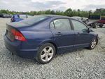 2008 Honda Civic Ex Синий vin: 1HGFA16818L066000