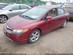 2008 Honda Civic Ex Maroon vin: 1HGFA16818L083069