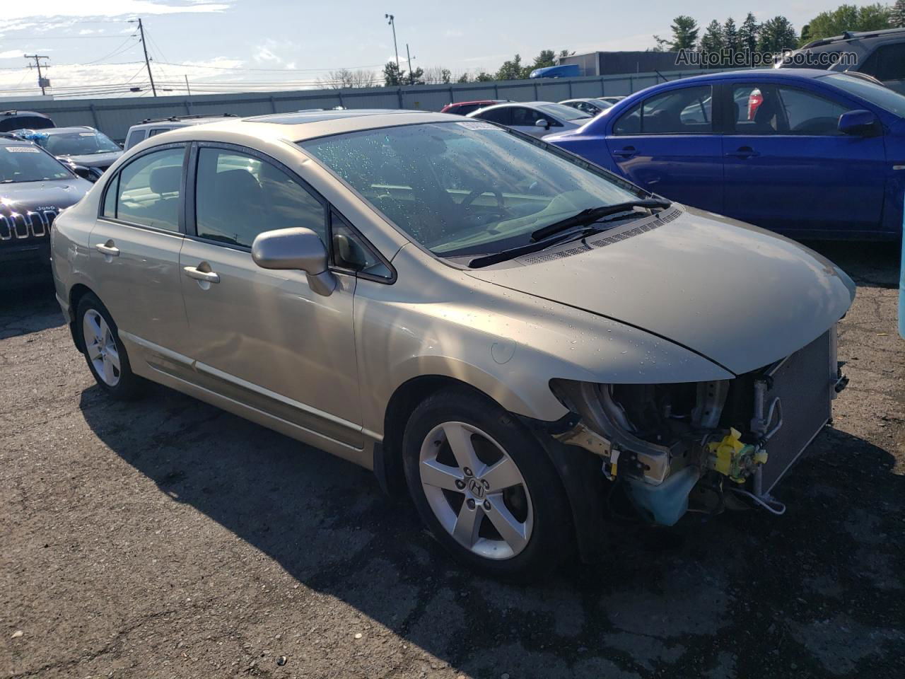 2008 Honda Civic Ex Cream vin: 1HGFA16818L113297