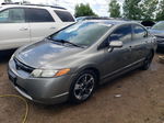 2008 Honda Civic Ex Gray vin: 1HGFA16828L024046