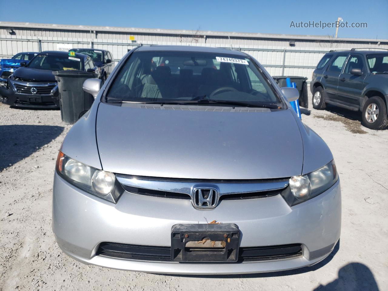 2008 Honda Civic Ex Silver vin: 1HGFA16828L079306