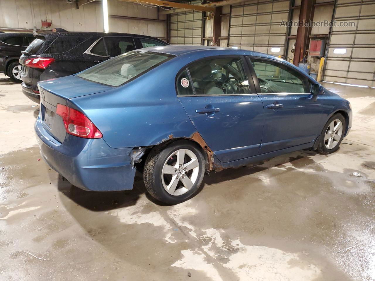 2006 Honda Civic Ex Blue vin: 1HGFA16836L113671