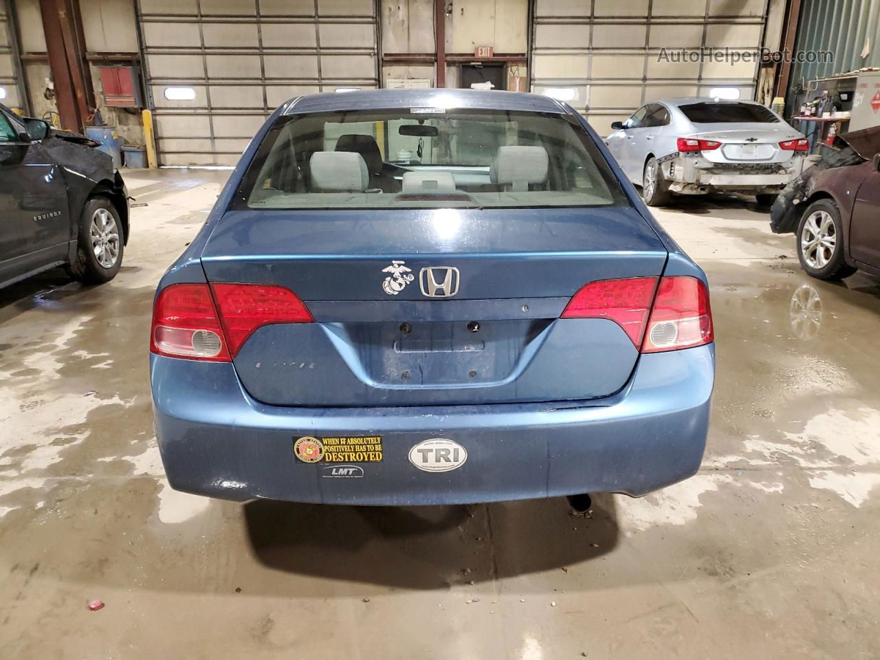 2006 Honda Civic Ex Blue vin: 1HGFA16836L113671