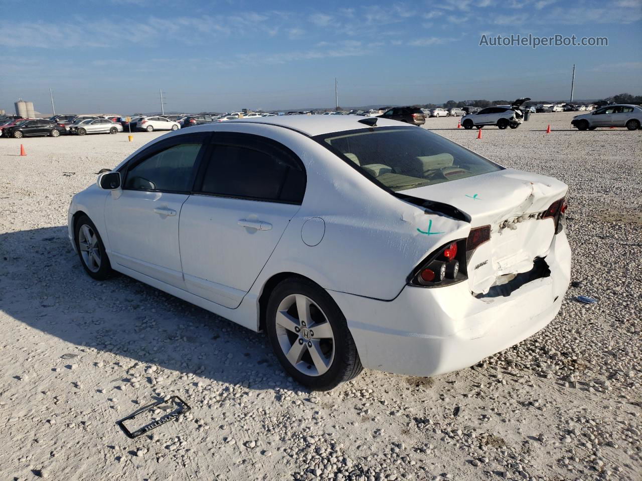 2006 Honda Civic Ex Белый vin: 1HGFA16836L151966