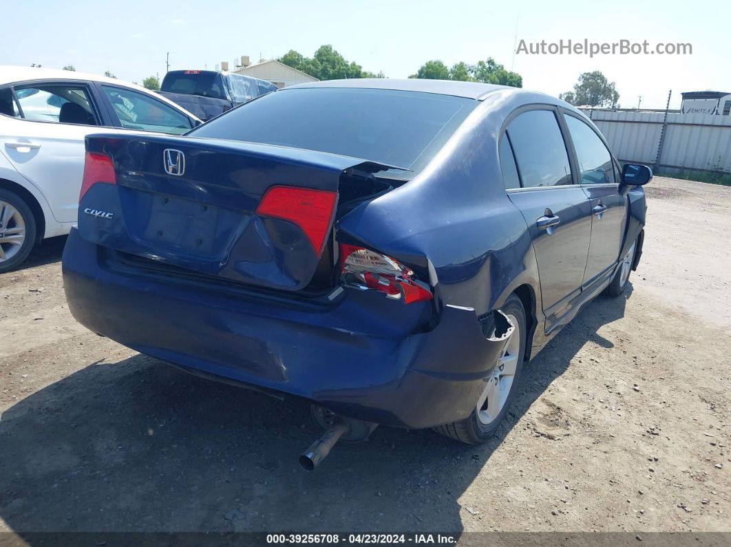 2008 Honda Civic Ex Blue vin: 1HGFA16838L012892