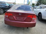 2008 Honda Civic Ex Red vin: 1HGFA16848L065097