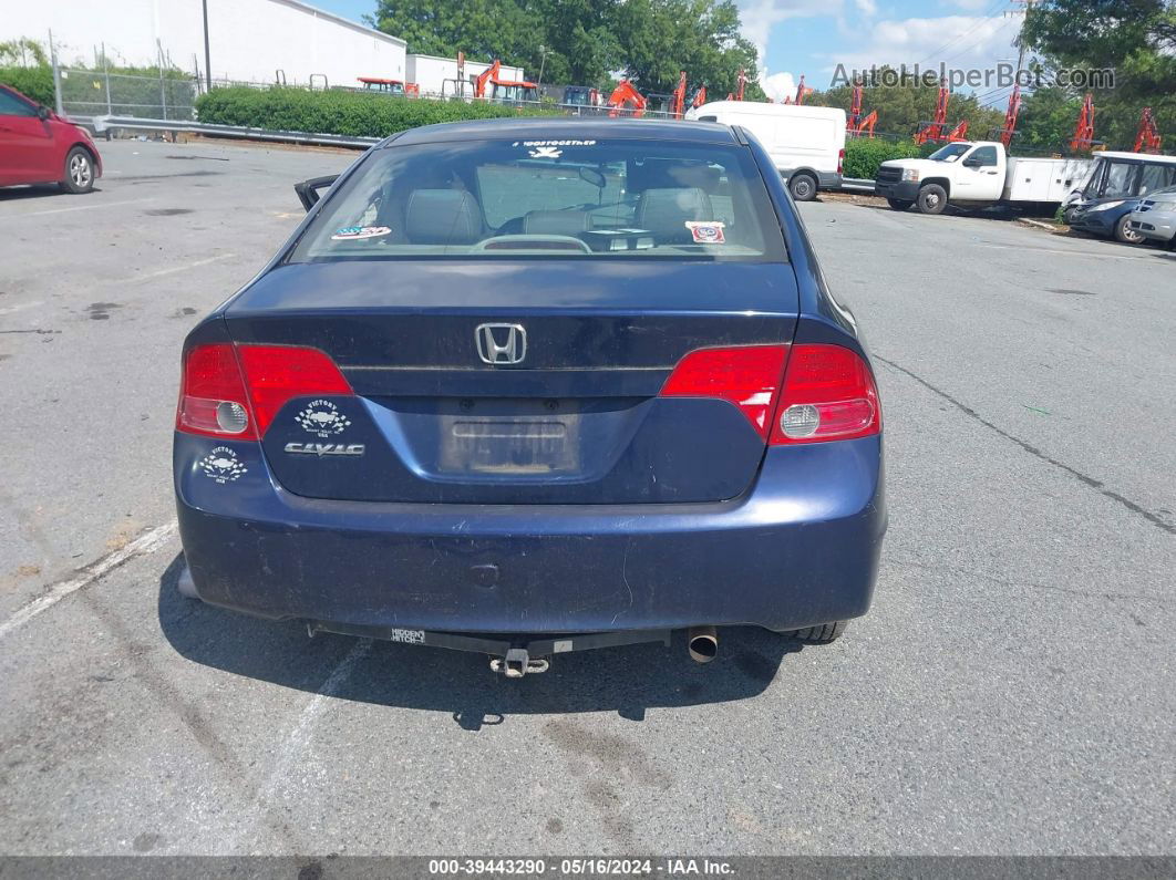 2008 Honda Civic Ex Blue vin: 1HGFA16848L104979