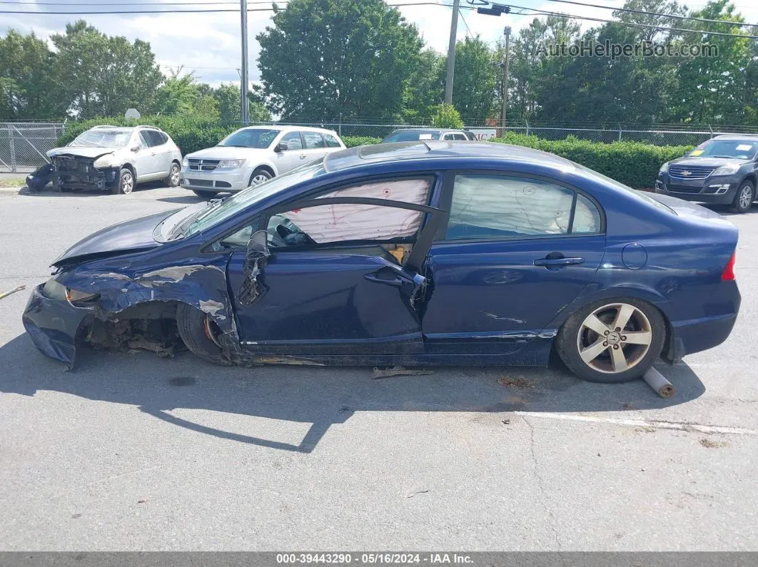 2008 Honda Civic Ex Blue vin: 1HGFA16848L104979