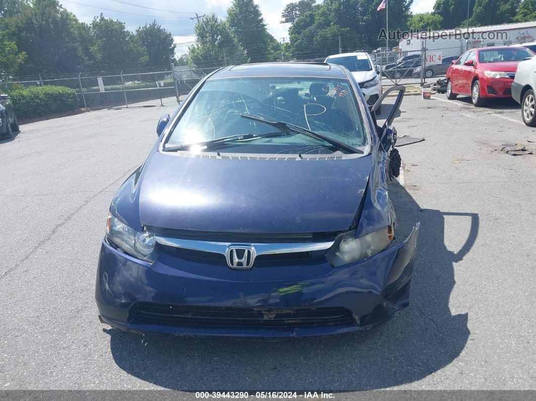 2008 Honda Civic Ex Blue vin: 1HGFA16848L104979