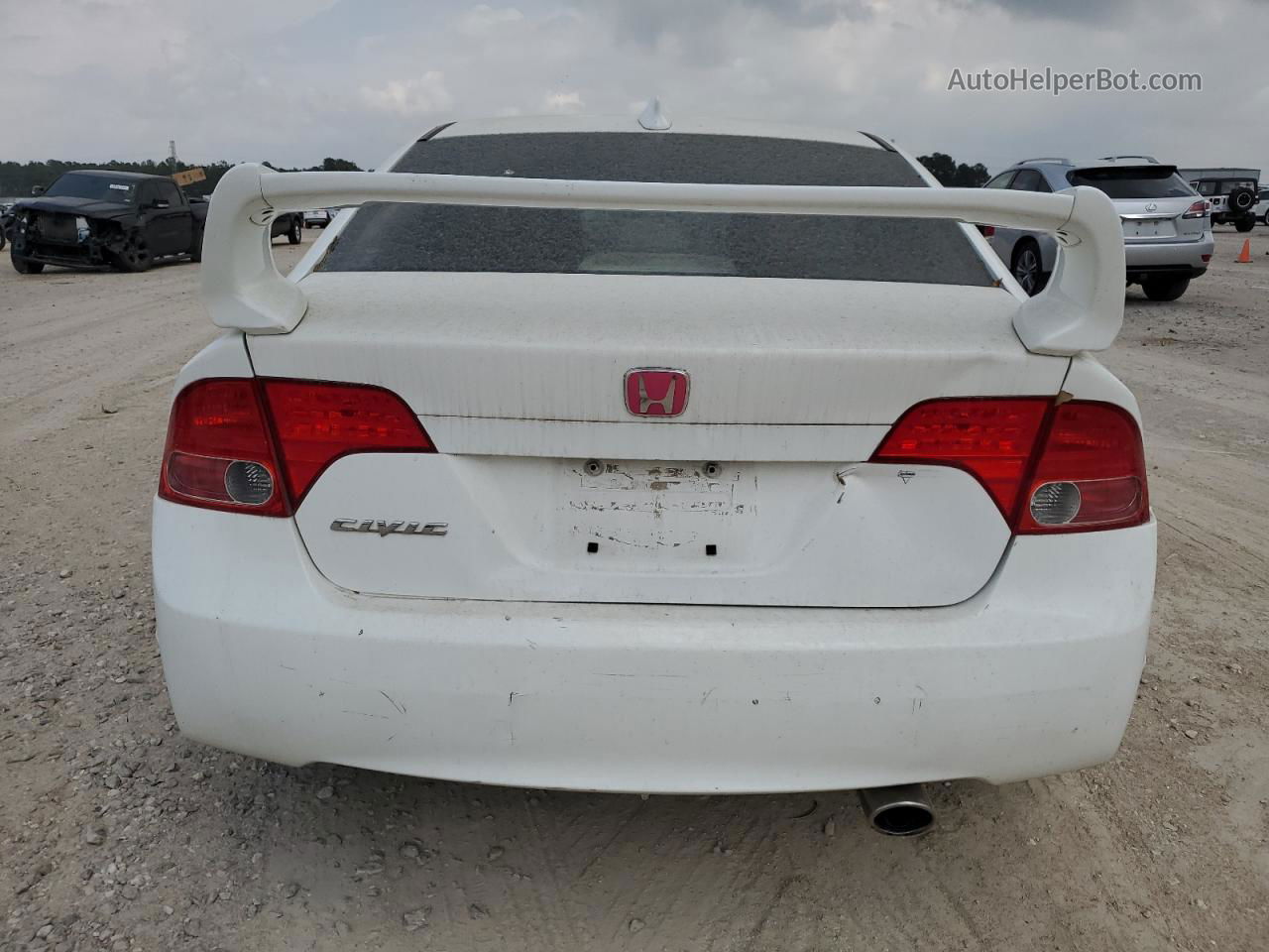 2008 Honda Civic Ex White vin: 1HGFA16848L113925