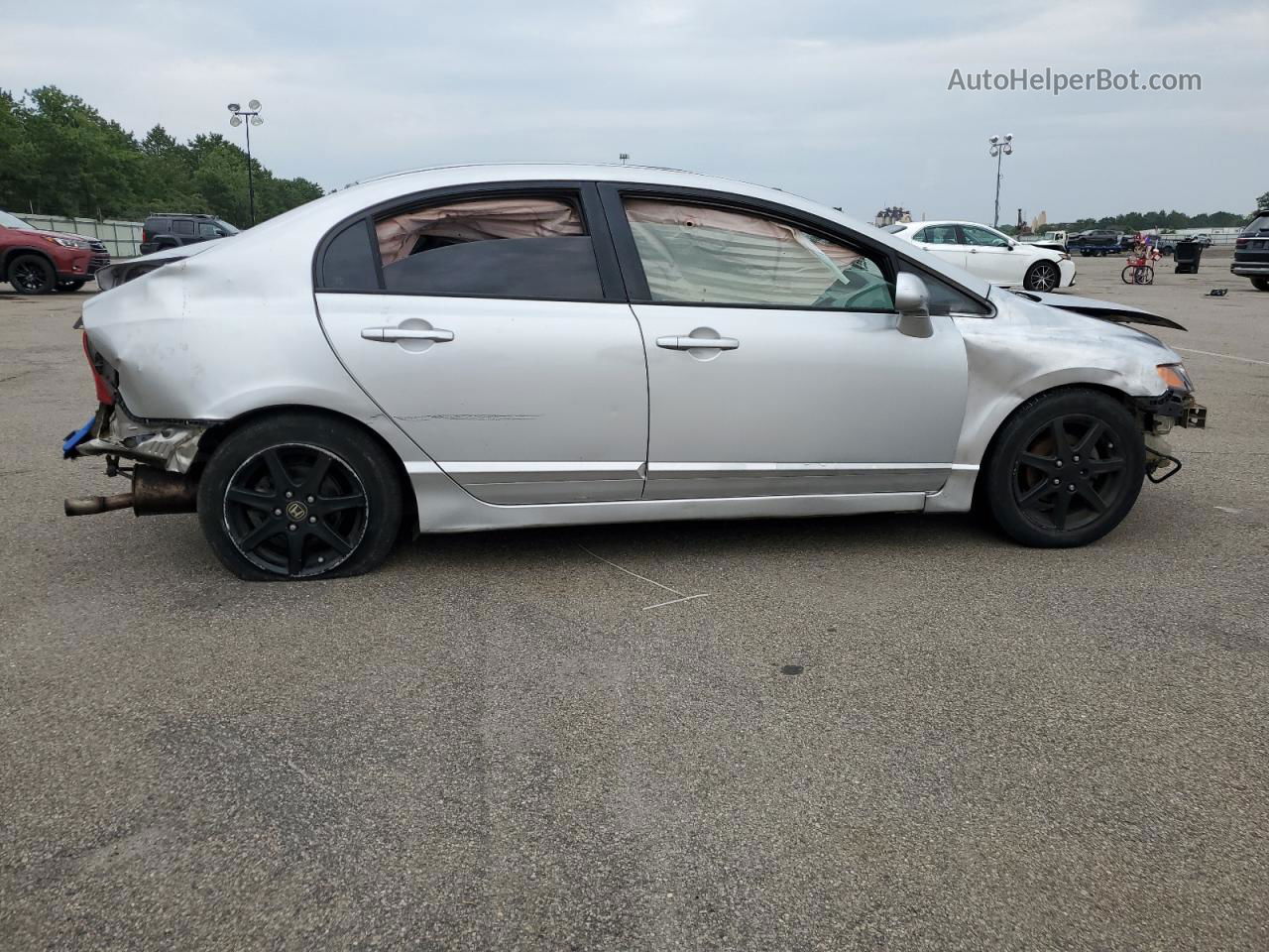 2006 Honda Civic Ex Серебряный vin: 1HGFA16856L043316