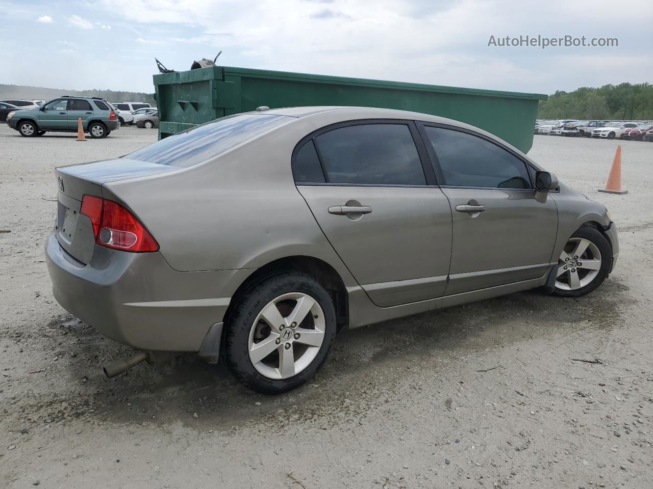 2008 Honda Civic Ex Charcoal vin: 1HGFA16858L014790