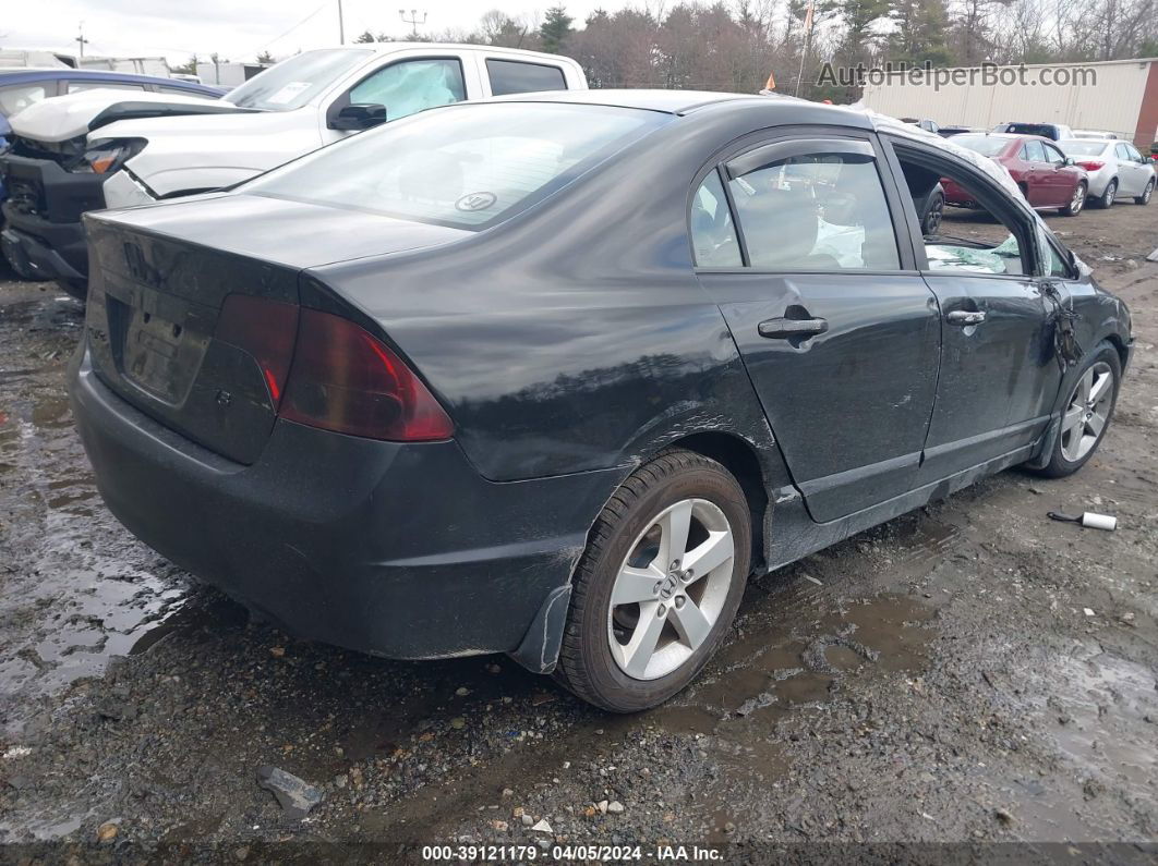 2008 Honda Civic Ex Черный vin: 1HGFA16868L030626