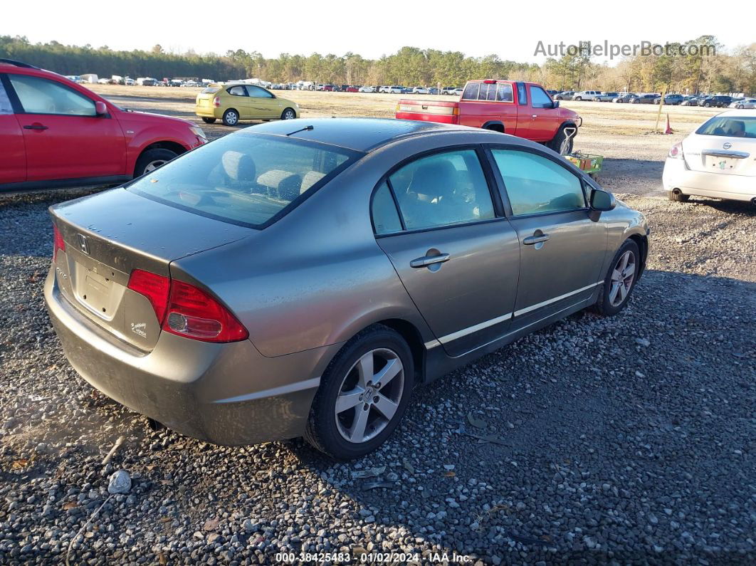 2006 Honda Civic Ex Gray vin: 1HGFA16876L013136