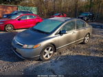 2006 Honda Civic Ex Gray vin: 1HGFA16876L013136