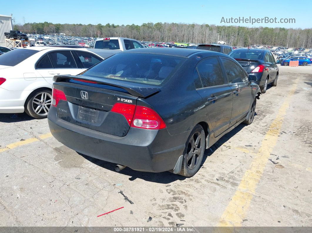 2006 Honda Civic Ex Black vin: 1HGFA16876L139755