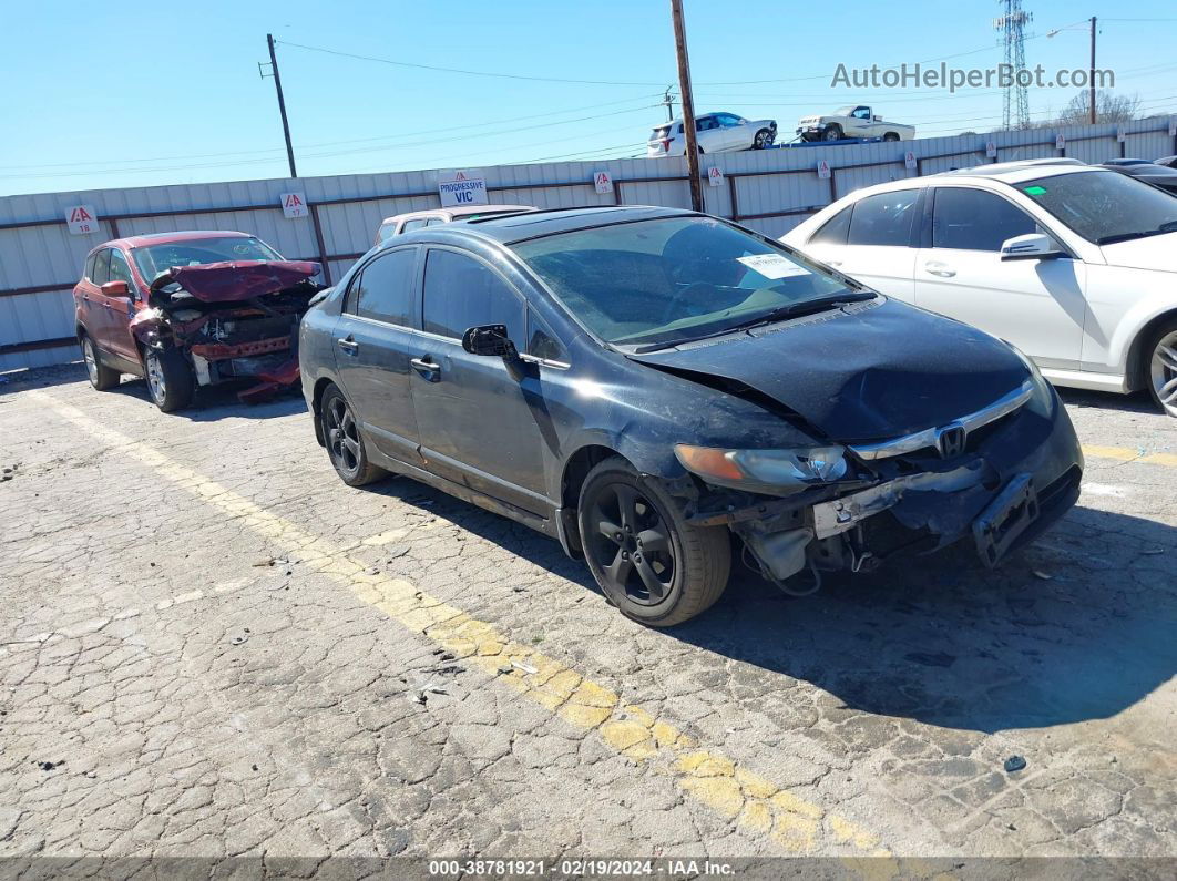 2006 Honda Civic Ex Black vin: 1HGFA16876L139755