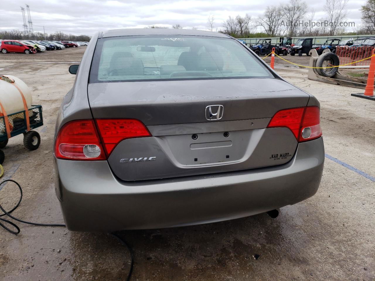 2006 Honda Civic Ex Gray vin: 1HGFA16876L146396