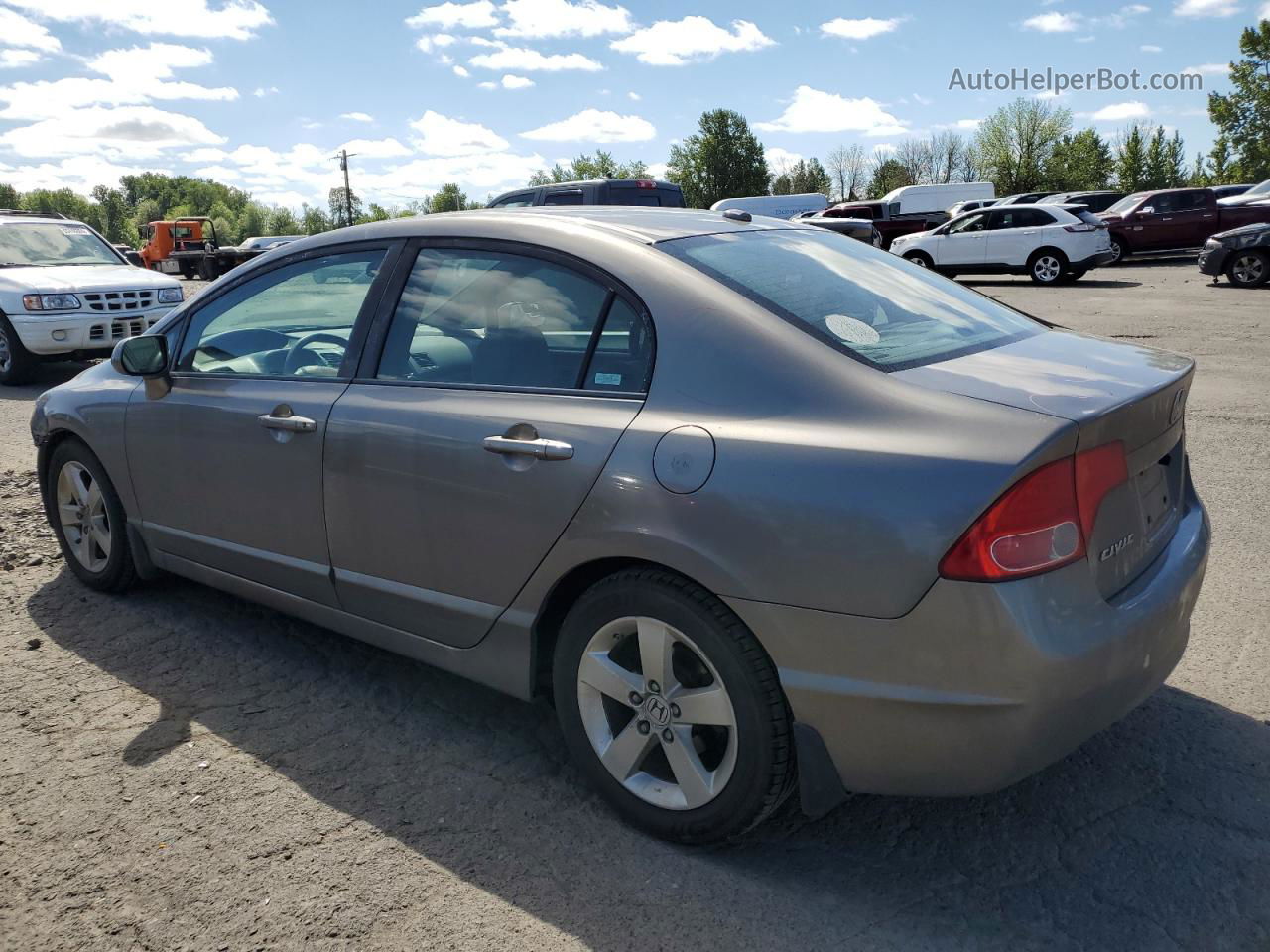 2008 Honda Civic Ex Gray vin: 1HGFA16878L038136