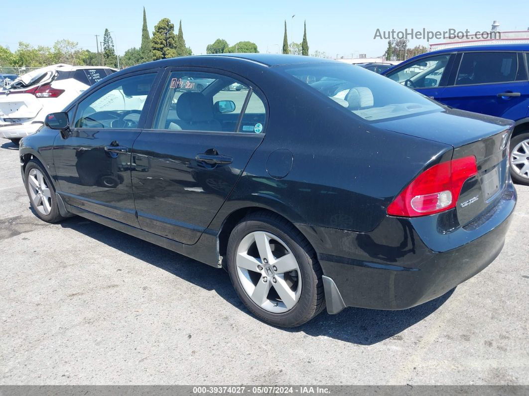 2008 Honda Civic Ex Black vin: 1HGFA16878L080628