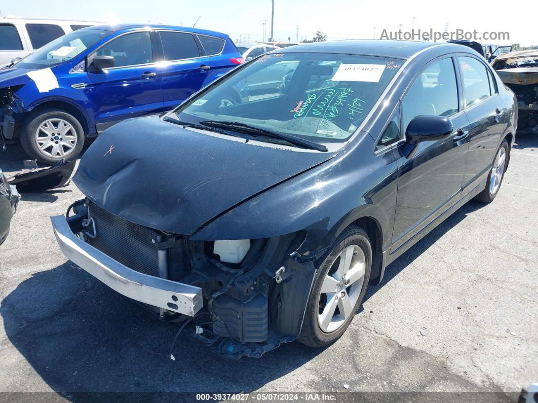 2008 Honda Civic Ex Black vin: 1HGFA16878L080628