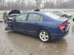 2008 Honda Civic Ex Blue vin: 1HGFA16878L100974