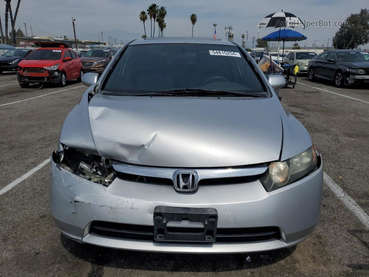 2008 Honda Civic Ex Silver vin: 1HGFA16878L105172