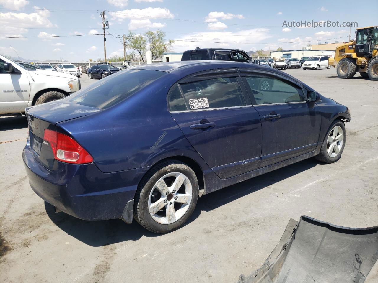 2006 Honda Civic Ex Blue vin: 1HGFA16886L153230