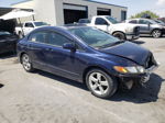 2006 Honda Civic Ex Синий vin: 1HGFA16886L153230