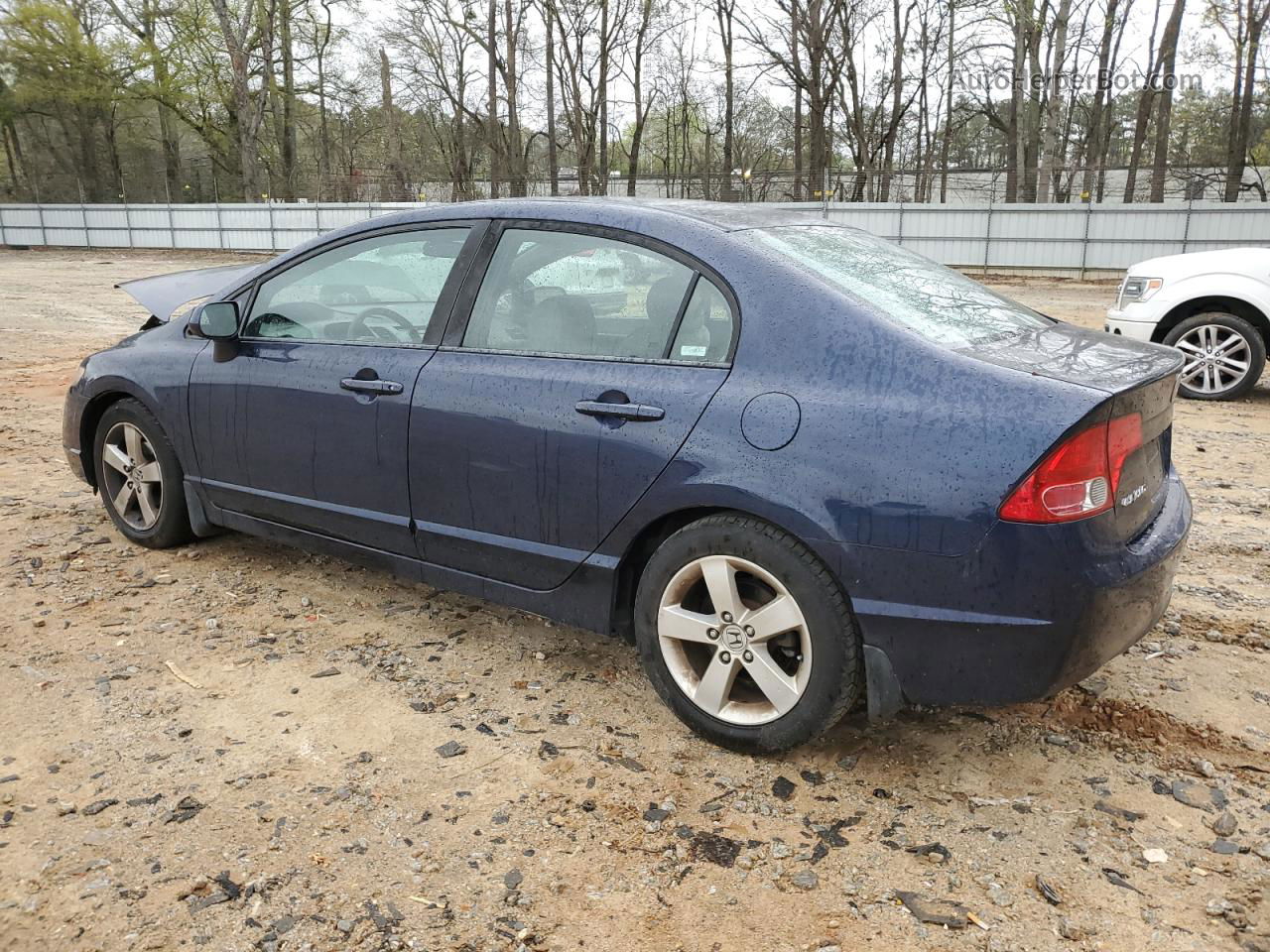 2008 Honda Civic Ex Blue vin: 1HGFA16888L025606